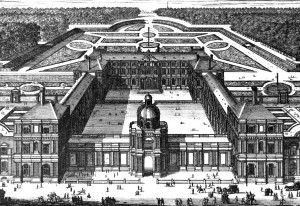 Palais d'Orléans appelé Luxembourg-Hustin 1643