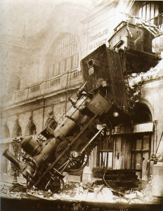 Accident du Granville-Paris à Montparnasse 1895