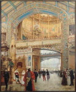 EU 1889 Béroud dome central de la galerie des machines (Carnavalet)