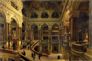 Navlet_escalier de l’opéra de Paris (Orsay - 1880)